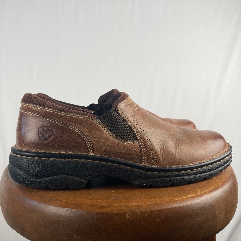 Ariat Loden 4LR Loafers Shoes 10005724 Women's Size 9 B Brown Leather
